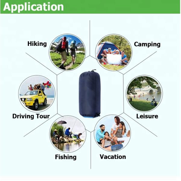 одиночное располагаясь лагерем оборудование хлопка полости спального мешка 300gsm Breathable на открытом воздухе спортивное