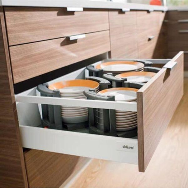 Finished Modern Style Veneer Kitchen Timber Veneer Cabinet For Old Kitchen Renovation