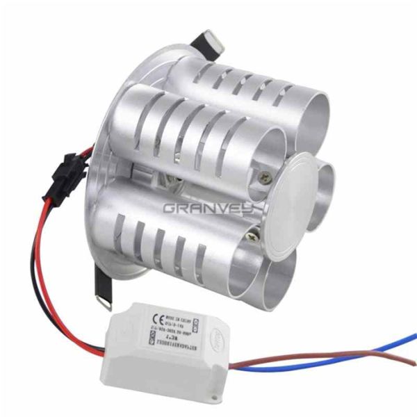 Flower Shape Indoor LED Wall Lights 1W 3W Single Color CE RoHS FCC Approved