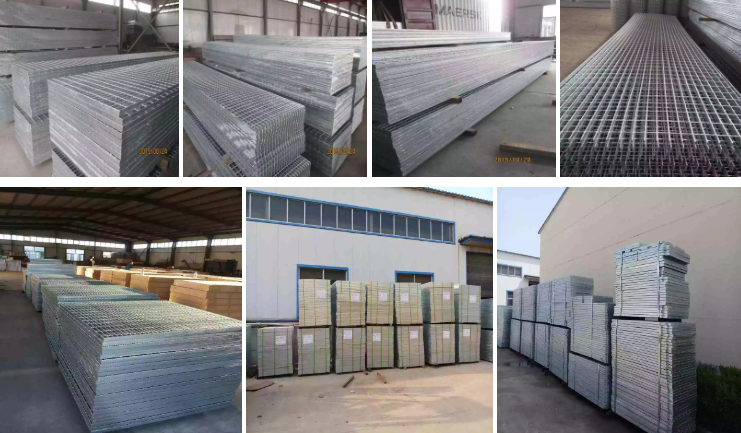 Hot Dipped Galvanized 32 X 5mm Q195 Serrated Steel Grating
