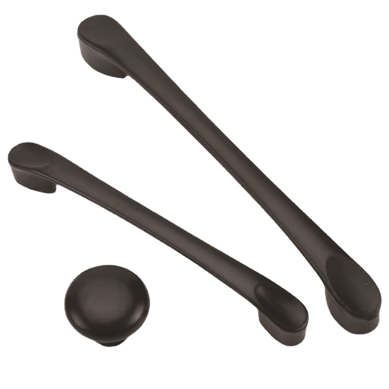 Aluminum Alloy CNC Machined Eco-Friendly Antirust Kitchen Cabinet Pulls Wardrobe Handles Drawer Knobs for Dresser & Closet Use