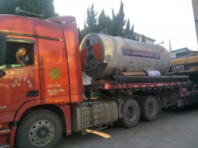 Eficiência térmica de 94% 1 Ton Gas Fired Steam Boiler para o moinho de matéria têxtil