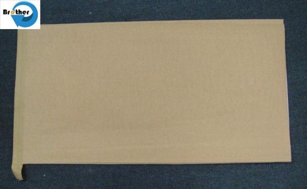 25kg 50kg Logo Print 2 Ply Kraft Paper Laminated PP Woven Valve Cement Bag