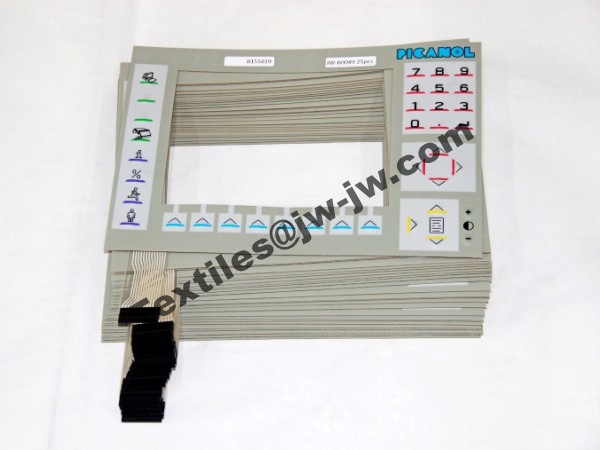 Части тени переключателя мембраны B155819 B163113 B153551 B163112 Picanol запасные