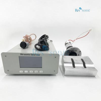 Touch Screen 20KHz Ultrasonic Welding Generator 2000w For Mask Slicer