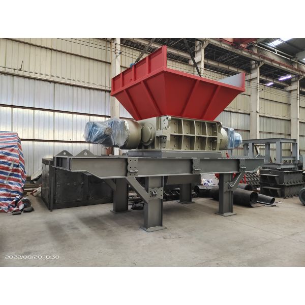 Advertising Company Solid Waste Crusher for Domestic Waste Crushing Line Weight 8000KG