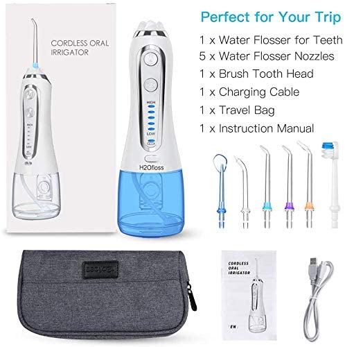 Вода Flosser Electric белая бесшнуровая предварительная с Multi подсказками