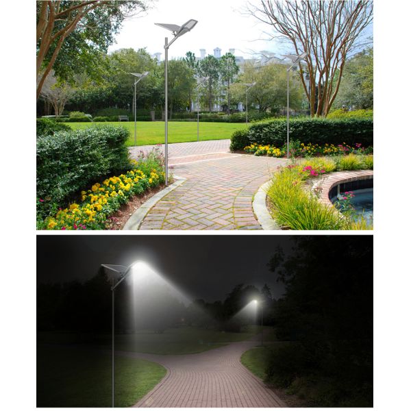Lifespan hours 50000 Solar Street Lights Remote Control Waterproof Solar Led Light