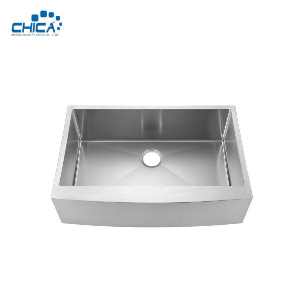 Apron Front stainless steel Single Bowl Kitchen Sinks Handmade House Kitchen Sinks