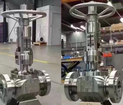 Updated Forged Floating Top Entry Ball Valve , Stainless Steel Ball Valve Good Sealing Effect