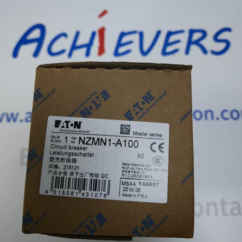 EATON NZMN1-A100 Molded Case Circuit Breaker