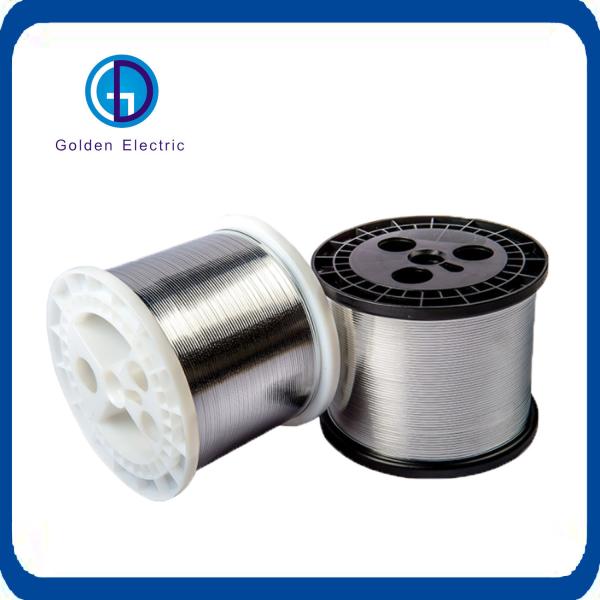 Silver Plated Copper Alloy Solar Ribbon Wire Burr Free For Solar Applications