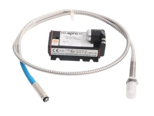PR6423/013-020 EPRO M10 x 1 avec câble blindé 55 mm Longueur de manche Lemo Connecteur de fin pour convertisseur