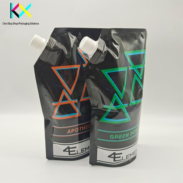 Digital Printed Liquid Packaging Pouch Plastic Hand Soap Pouches 140um