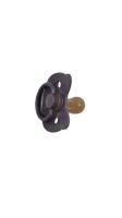 Brown Cat Silicone Breastfeeding Pacifier 7x7 Personalised With Size Is 7x7x7 cm And Weight Is 8 Gram