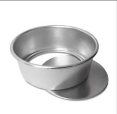 10 bandeja de cozimento redonda pequena inoxidável da polegada 254x248x79mm