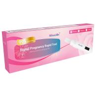 30 mois une grossesse de réponse de Kit Urine Strip For OTC d'essai de Digital HCG d'étape 1ère