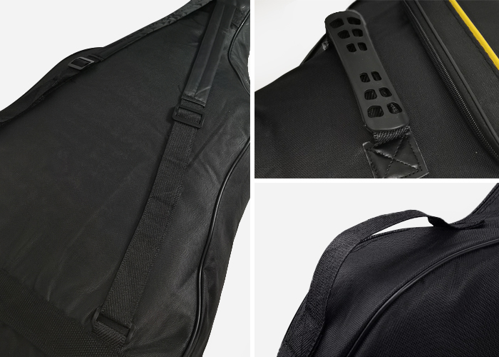 Oxford Fabric Dual Use Backpack Handheld Guitar Case Instrument Storage Gig Bag 40 41 Inch
