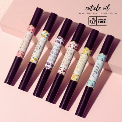 SAGALAGA Marque Privée Soin des Ongles Stylo Huiles Revitalisantes pour Cuticules 3ml Vitamine E Logo Personnalisé Stylo Huile Cuticule Hydratante