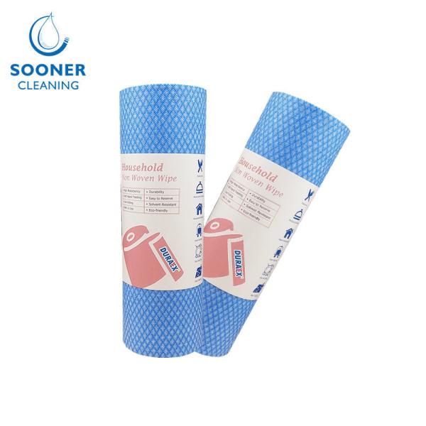 Pano de limpeza lavável de Mini Roll 80gsm para o agregado familiar