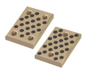 Brass 500 SWP Wear Bronze Plate With Graphite Embedded