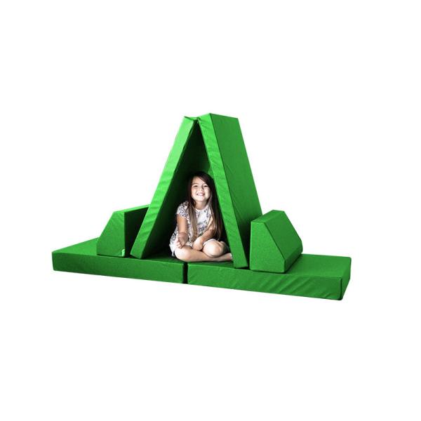 Versatile Modular 6 Piece Foam Children'S Play Sofa Set With Waterproof Inner Liner