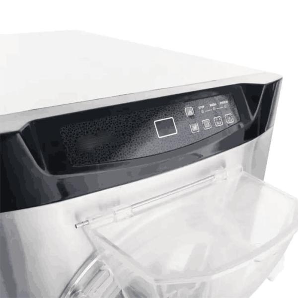 24-28L/H Capacidade Ferramenta de gelado de aço duro para comercialização em gelo italiano