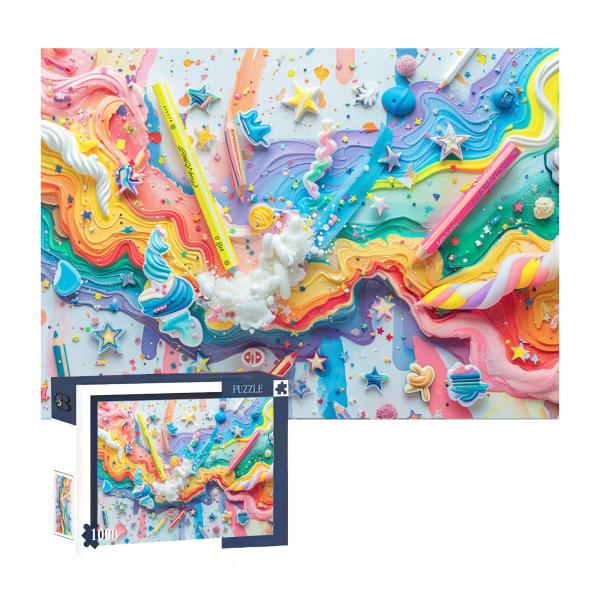 Puzzle éducatif pour enfants 3+ - 1000 pièces