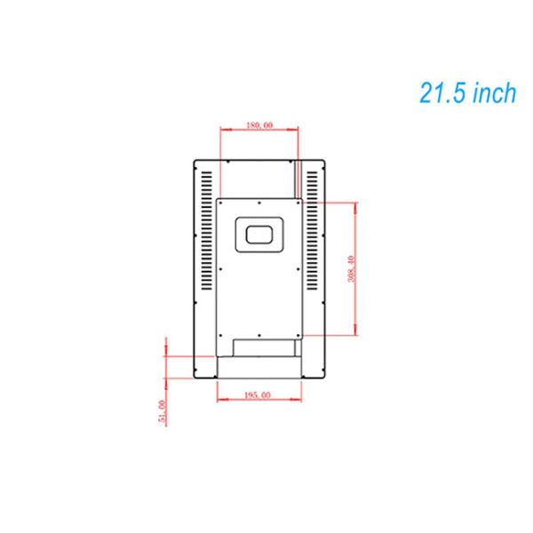 21.5-inch Linux system intelligent split screen voice dialogue call signs digital