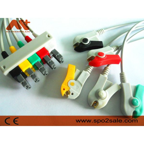 Leadwire зажима ECG руководства Philips совместимый 5 - M1633A