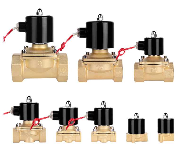 DN50/2'' Inch Port Brass Body 2W500-50 Water Diaphragm Solenoid Valves/Electromagnetic Water Valve Direct Driving Type