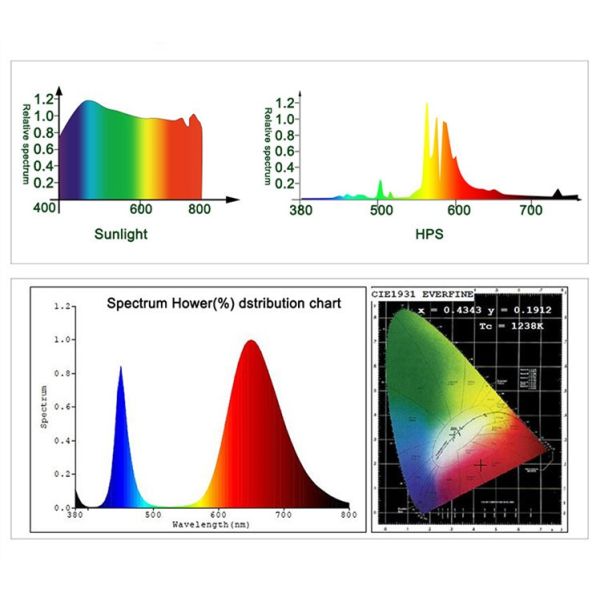 Indoor Grow Kits 200W Led flood Growth Light For Greenhouse High Bright