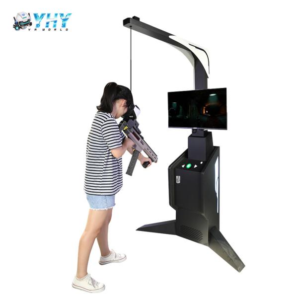 Simulateur de tir VR de 500W 32 pouces Écran de jeu de bataille d'arme à feu 9d VR Set Réalité virtuelle
