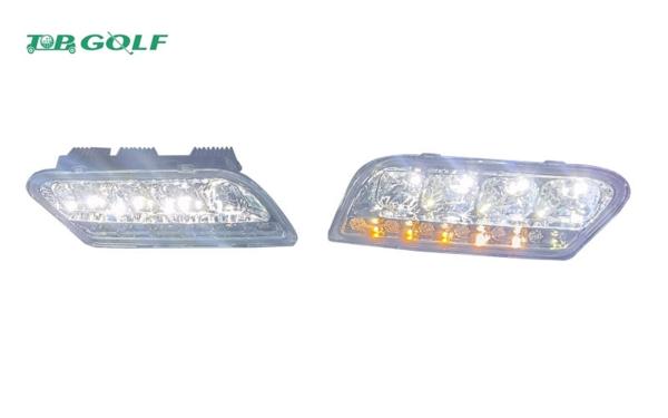 12V - 48V Led Light Kits For Club Car Tempo & On Ward With Harness