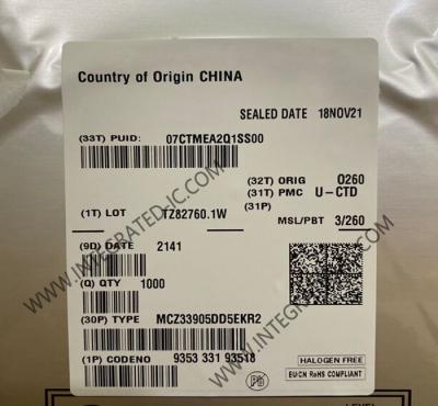 MCZ33905DD5EKR2 Система интегральных микросхем с высокоскоростными CAN и LIN