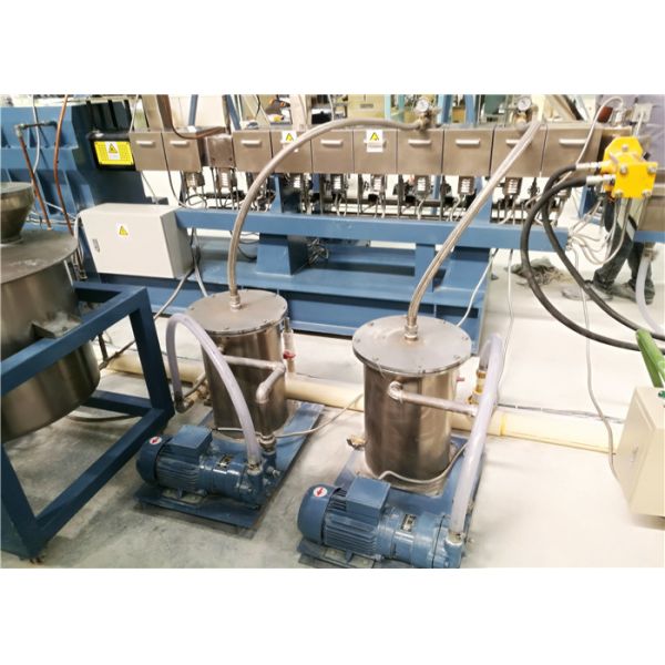Plastic Twin Screw Extruder Machine For Filler Masterbatch Making CE ISO Approval