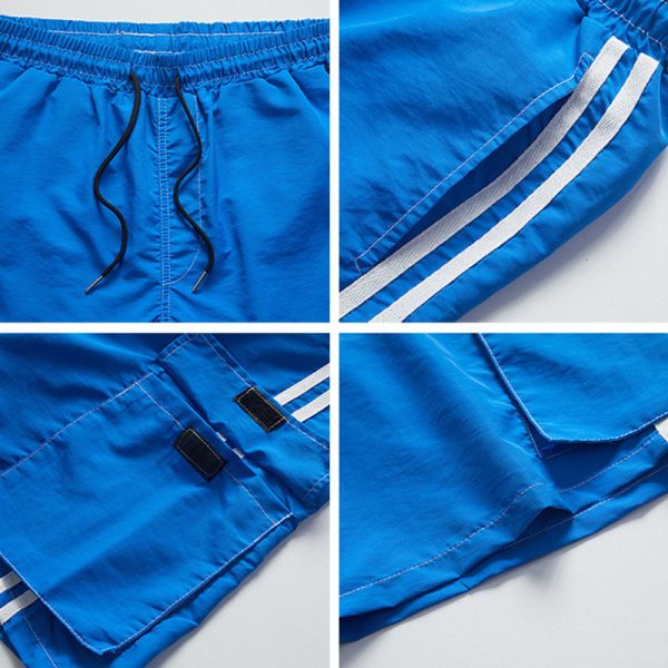 Orange Five Quarter Beach Surf Shorts Casual Loose Beach Pants