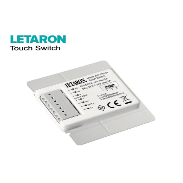 Defogging Led Touch Dimmer Switch Single Key For Mirror Lighting