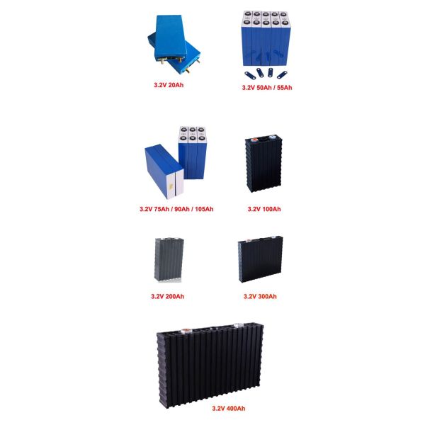 LFP Lithium Li Ion Lifepo4 Battery Cells Prismatic 3.2V 40Ah 50Ah A Grade