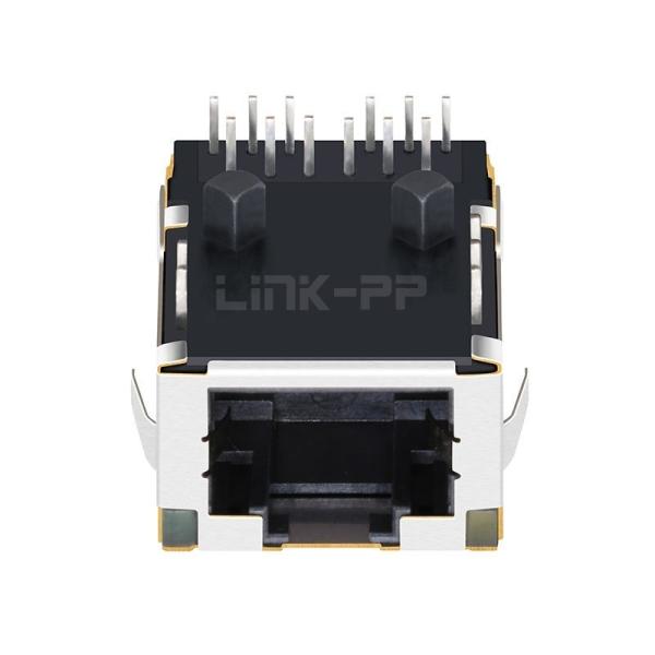 LPJK7004SA98NL 10/100 Base-T Orange&Green/Yellow LED Tab Up Low Profile RJ45 Magjack