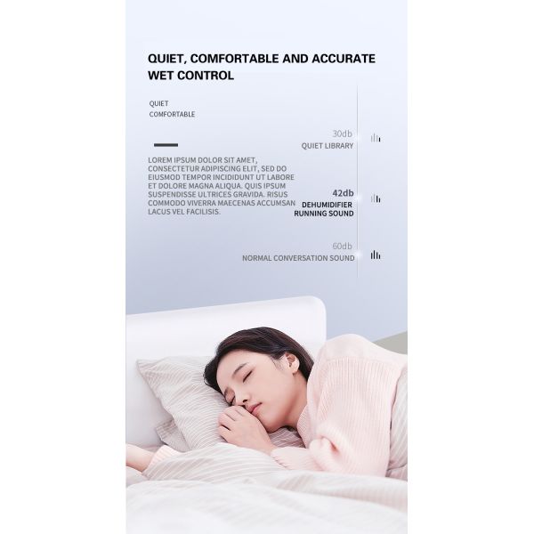 Mini Dehumidifiers Semiconductor Refrigeration Portable Quiet Air Humidity Dryer