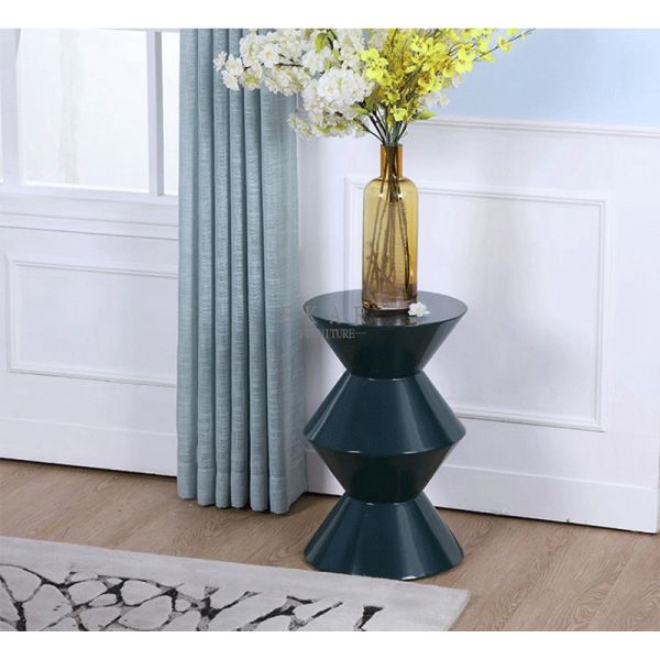 New Simple Design Modern MDF Round Small End Table