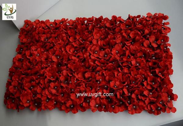 UVG cheap wedding backdrop design plastic grid artificial flower wall and arch for wedding decor CHR1142
