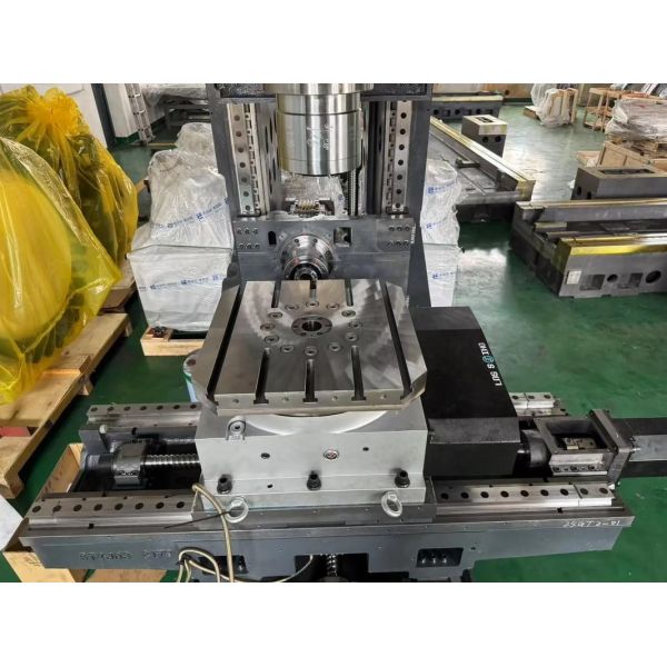 260mm 800mm Compact Rotary Indexing Table Precision Hydraulic 1 4H Clamp Release Positioning System