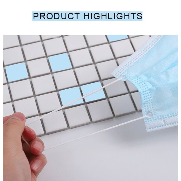 Personal Care Sterile Disposable Face Mask , Non Woven Disposable Mask