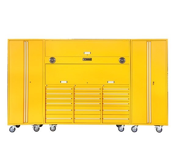 Garage Tool Storage Cabinet with Heavy Duty Drawers and Multi Function Features