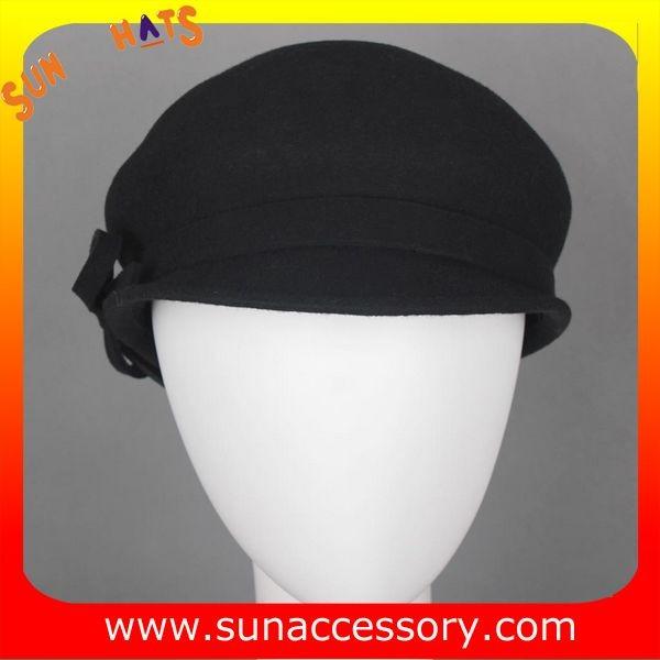 9140784 Sun Accessory customized  winner  fashion 100% wool felt Ivy hats, women hats and caps wholesaling