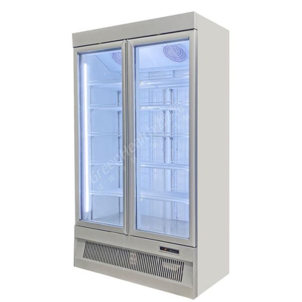 Штепсельная вилка замораживателя рекламы дисплея мороженого/мяса чистосердечная стеклянная внутри