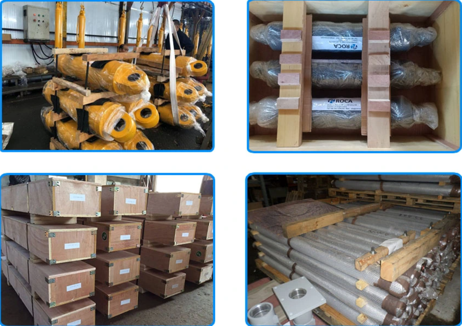 Arm Bucket Boom Excavator Hydraulic Cylinder PC240 PC260 PC300 PC360 PC400 PC450