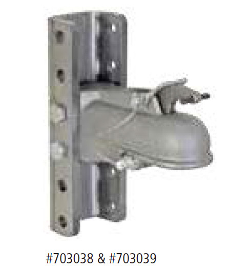 Масло заканчивает сталь 2-5/16» рамка муфты a трейлера 15 000 Lb регулируемая